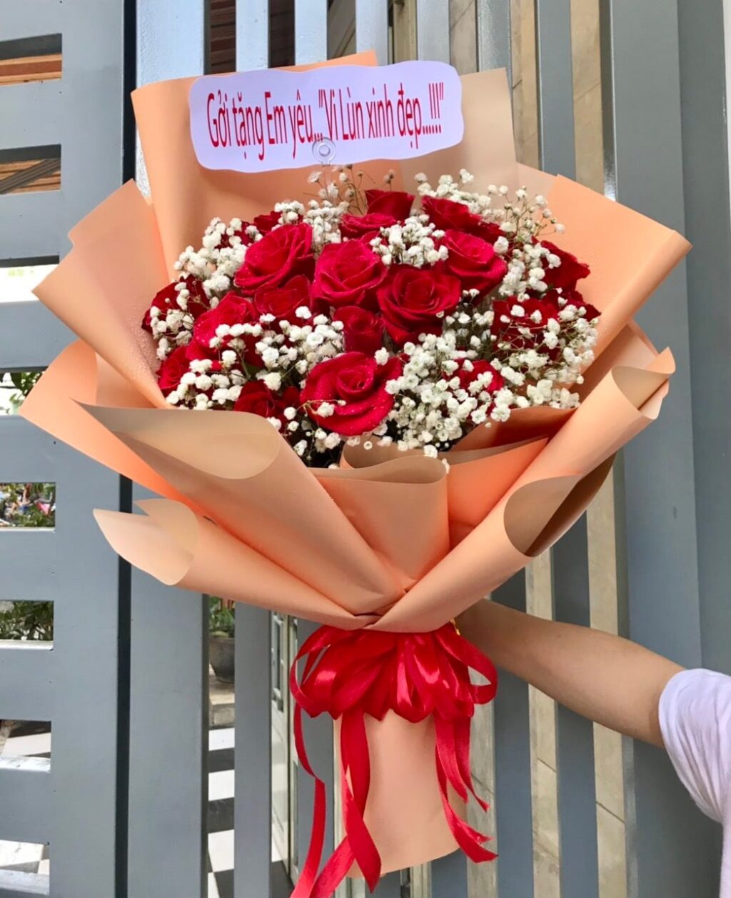 bó hoa tại shop hoa Phường Phú Thuận Quận 7