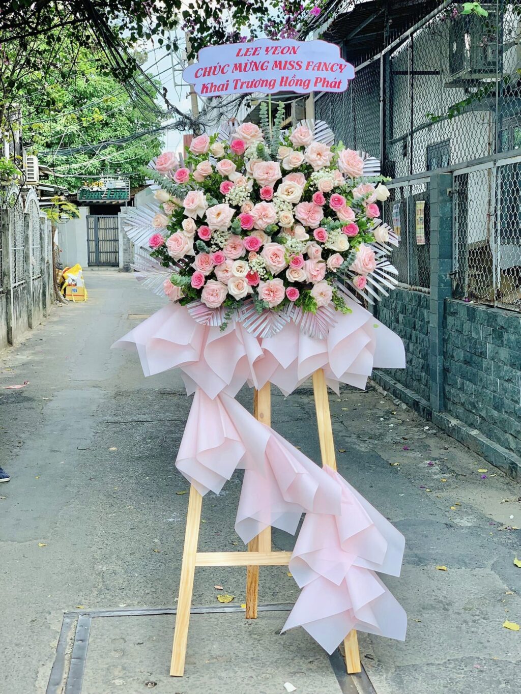 Hoa chúc mừng giá rẻ tại shop hoa Phường 5 Quận 8